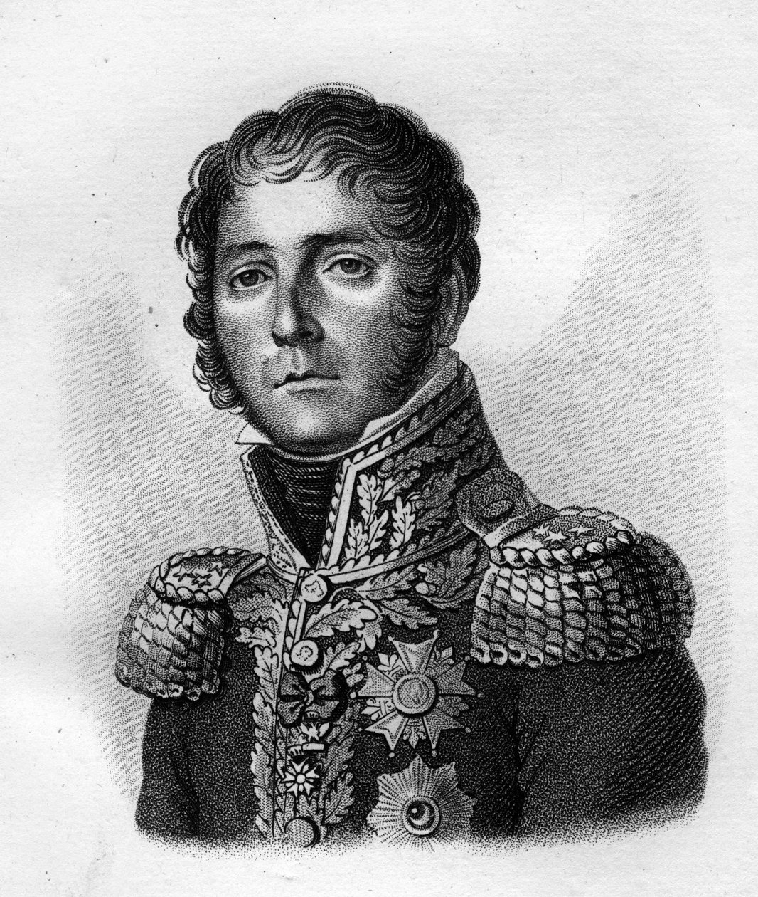 المارشال سباستاني دي لا بورتا (1772-1851). في "" صور للجنرالات الفرنسيين بعد انتصارات وغزوات الفرنسيين "". نقش بواسطة أمبرواز تارديو عام 1818. مجموعة ستيلا. بواسطة أمبرواز تارديو