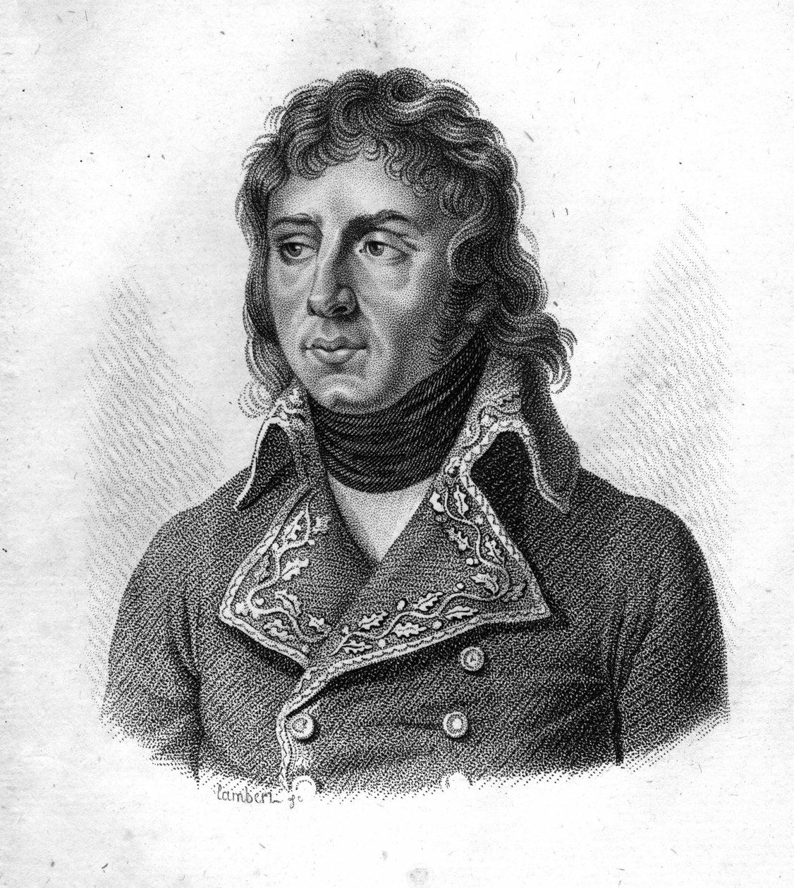 صورة تشارلز أنطوان ديزيه دي فيغو (1768-1800) ، عامة مشتركة. - في Portraits des generaux francais بعد انتصارات وغزوات الفرنسيين. قبر أمبرواز تارديو عام 1818. مجموعة ستيلا. بواسطة أمبرواز تارديو