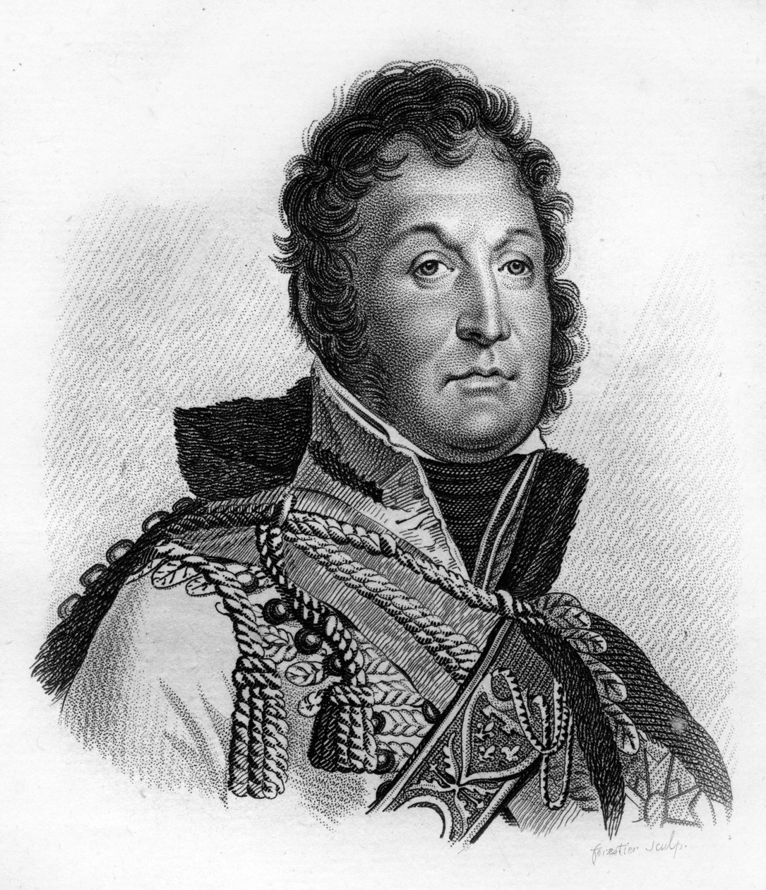 دوق أورليان ، الذي أصبح لويس فيليب الأول (1773-1850) ، ملك فرنسا - في "صور للجنرالات الفرنسيين بعد انتصارات وغزوات الفرنسيين". نقش بواسطة أمبرواز تارديو عام 1818. مجموعة ستيلا. بواسطة أمبرواز تارديو