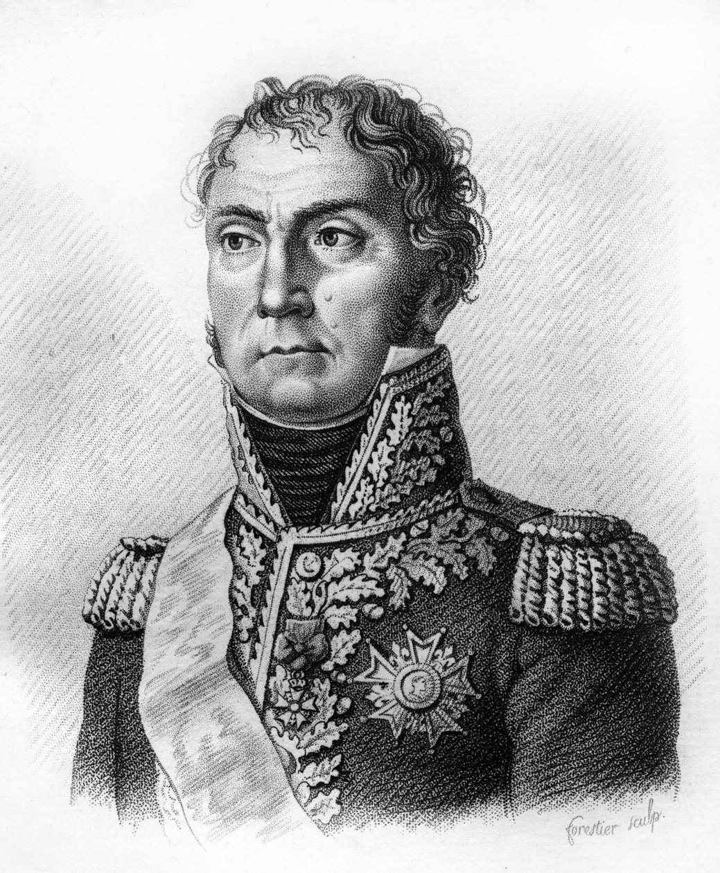 صورة للجنرال جوزيف سوهام 1760-1837. - في "صور الجنرالات الفرنسيين بعد انتصارات وغزوات الفرنسيين". نقش بواسطة أمبرواز تارديو عام 1818. مجموعة ستيلا. بواسطة أمبرواز تارديو