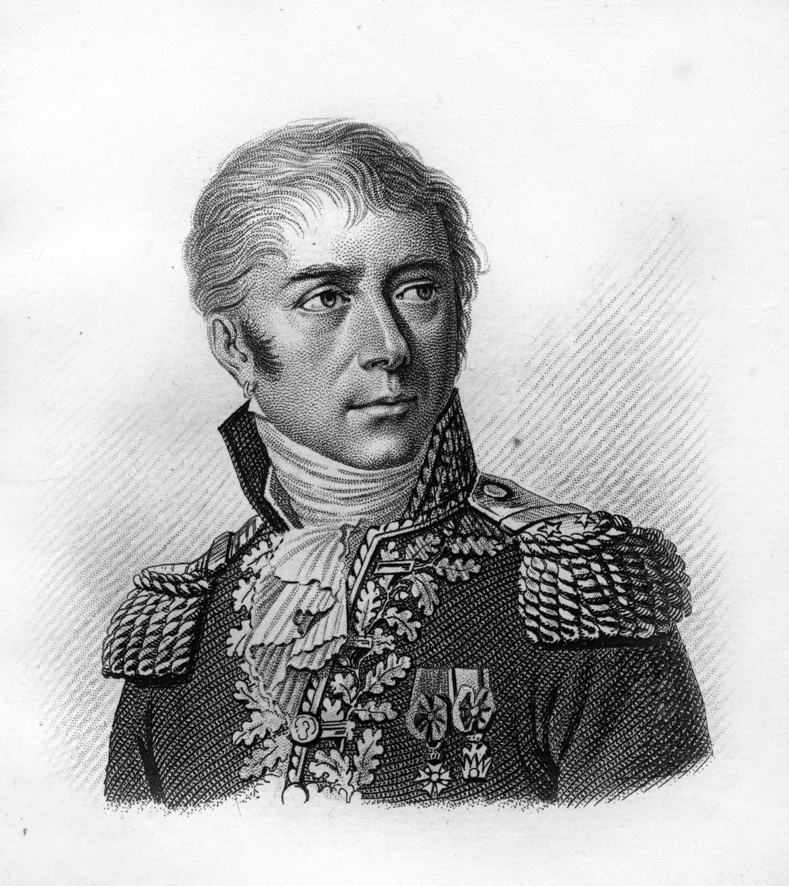 Portrat of General Honore Vial.1776-1813.- في "" صور الجنرالات الفرنسيين بعد انتصارات وغزوات الفرنسيين "". نقش بواسطة أمبرواز تارديو عام 1818. مجموعة ستيلا. بواسطة أمبرواز تارديو