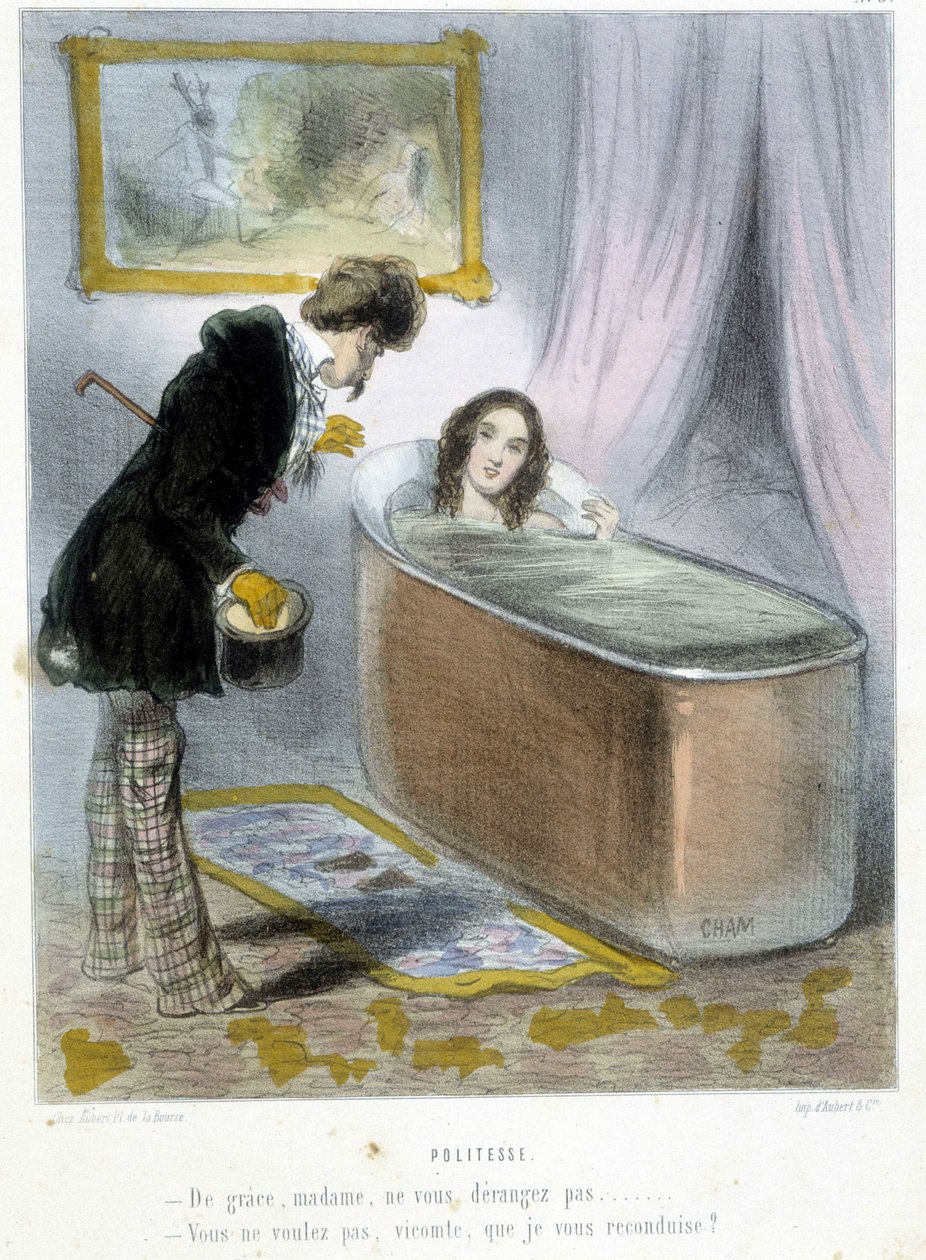 Politesse - في "" Madeleines "بقلم شام ، v.1870-1880 بواسطة أميدي دي نوي (شام)