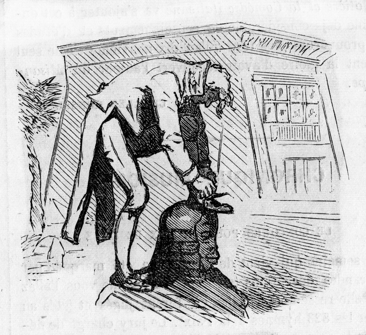 الباحث اللامع دومينيك فيفانت ، بارون دينون (1747 - 1825) ، المعروف باسم فيفانت دينون أو دومينيك فيفانت دينون ، الذي سافر في جميع أنحاء مصر ، انتهى به الأمر إلى إيجاد مكان مناسب لربط حبال حزامه. بواسطة أميدي دي نوي (شام)