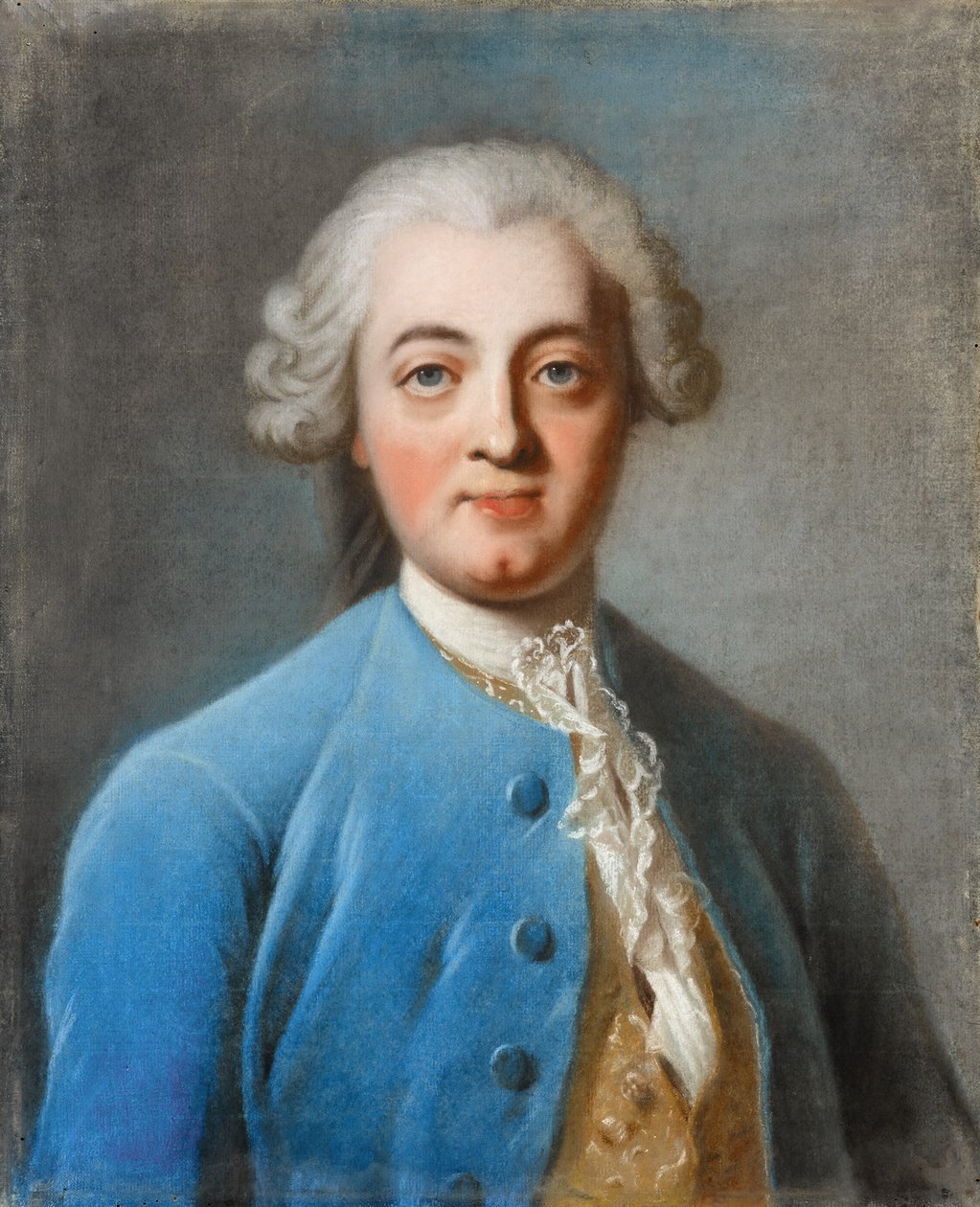 صورة لكلود أدريان هيلفيتيوس 1715-1771 بواسطة تشارلز أميدي فيليب فان لو