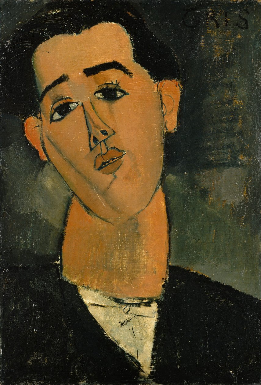 صورة خوان جريس (1887-1927) 1915 بواسطة أميديو موديجلياني