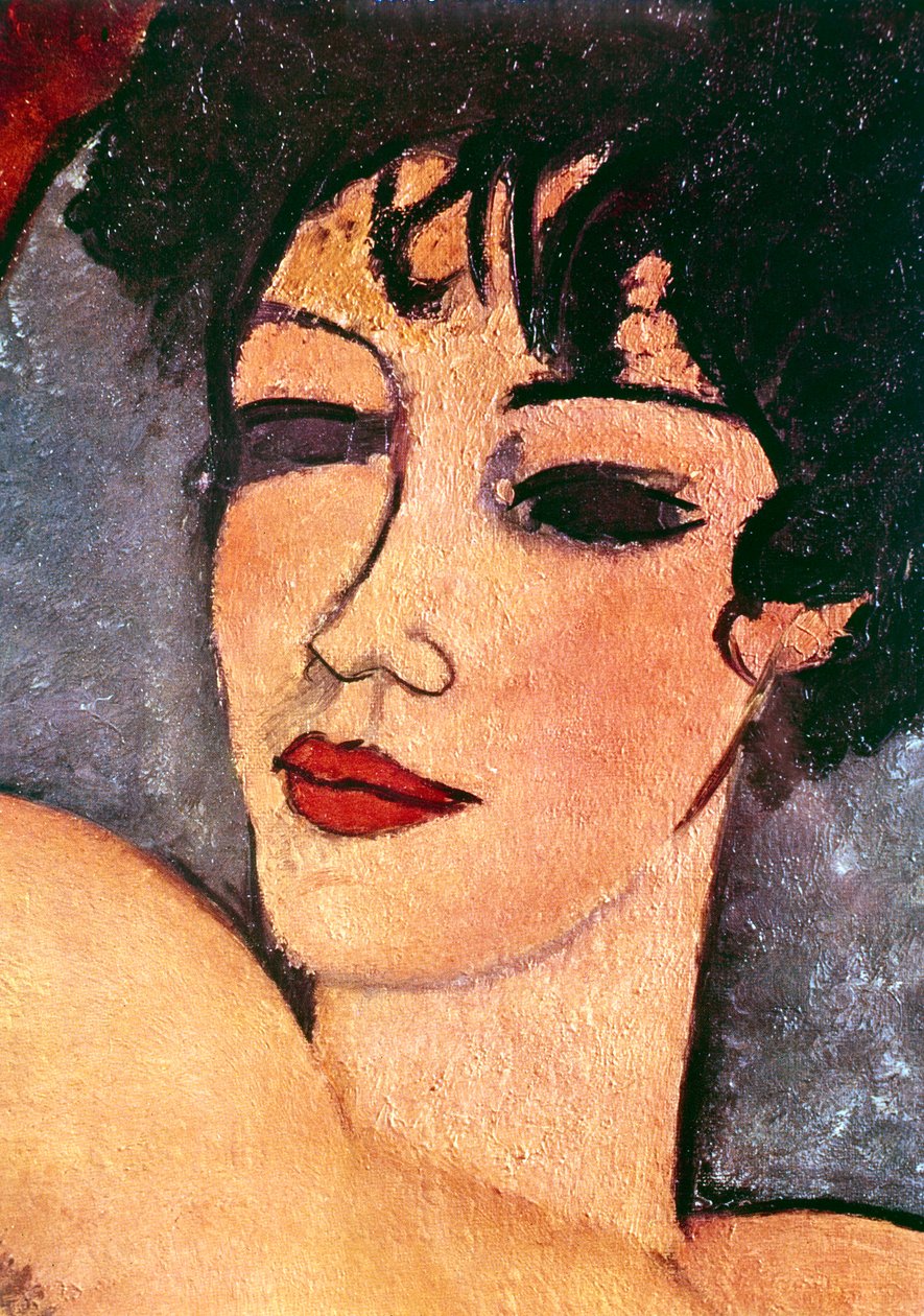 تفاصيل عارية نائمة ، c1917 بواسطة أميديو موديجلياني