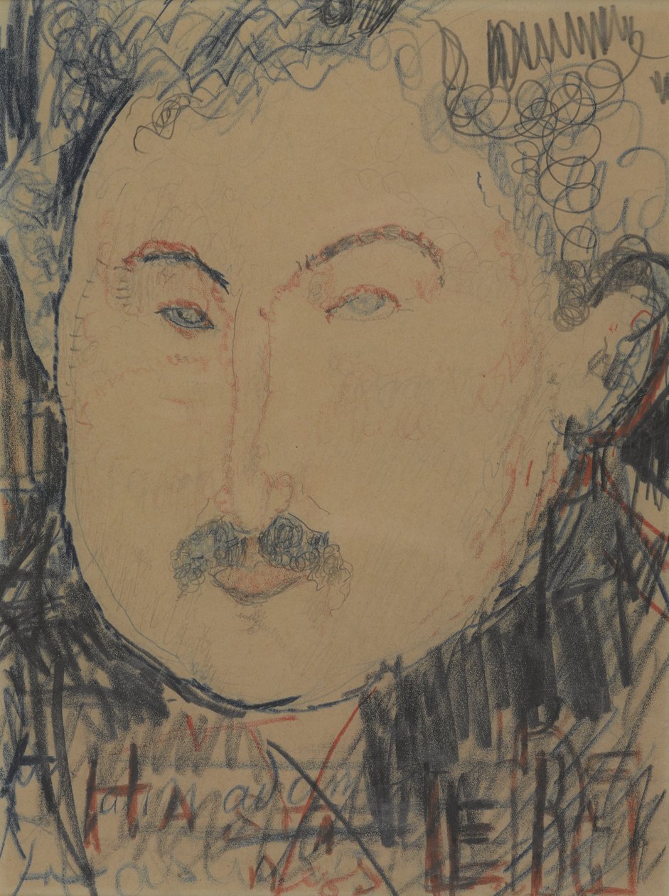 صورة لأدولف باسلر ، c. 1916 (conté crayon) بواسطة أميديو موديجلياني
