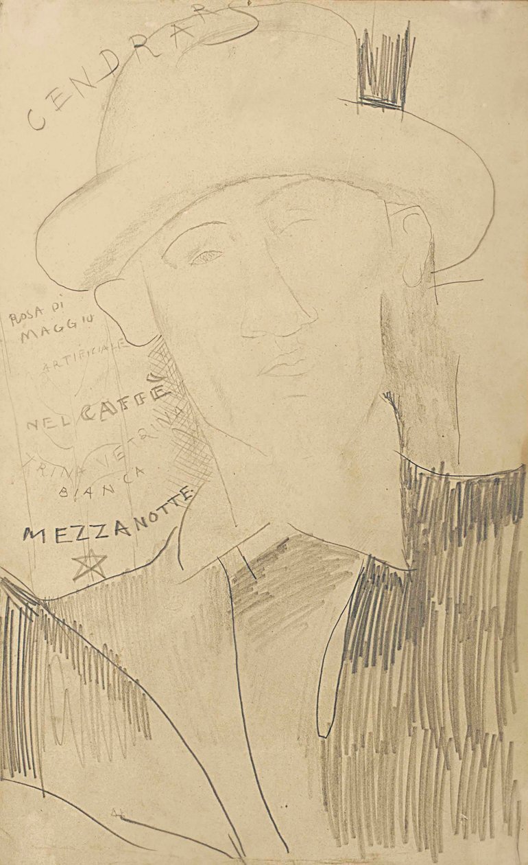 صورة بليز سيندارس ، c.1916-18 بواسطة أميديو موديجلياني