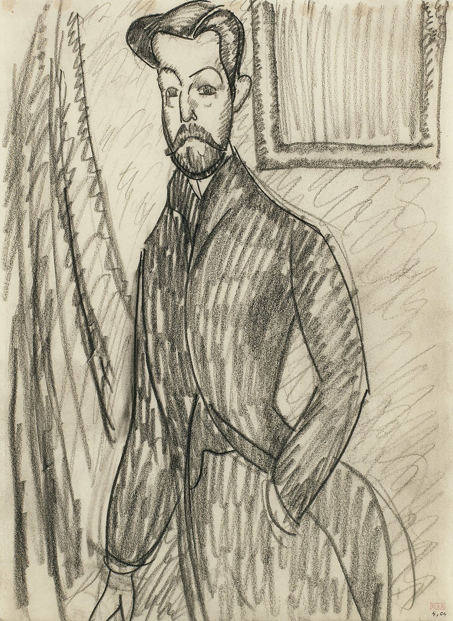 صورة للدكتور بول الكسندر (1881-1968) بواسطة موديلياني ، أميديو (1884-1920) بواسطة أميديو موديجلياني