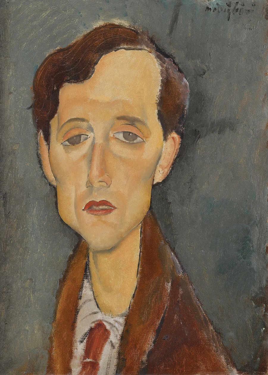 صورة لفرانس هيلينز (1881-1972) par موديلياني ، أميديو (1884-1920). زيت على قماش ، مقاس: ٤٦ × ٣٤ بواسطة أميديو موديجلياني