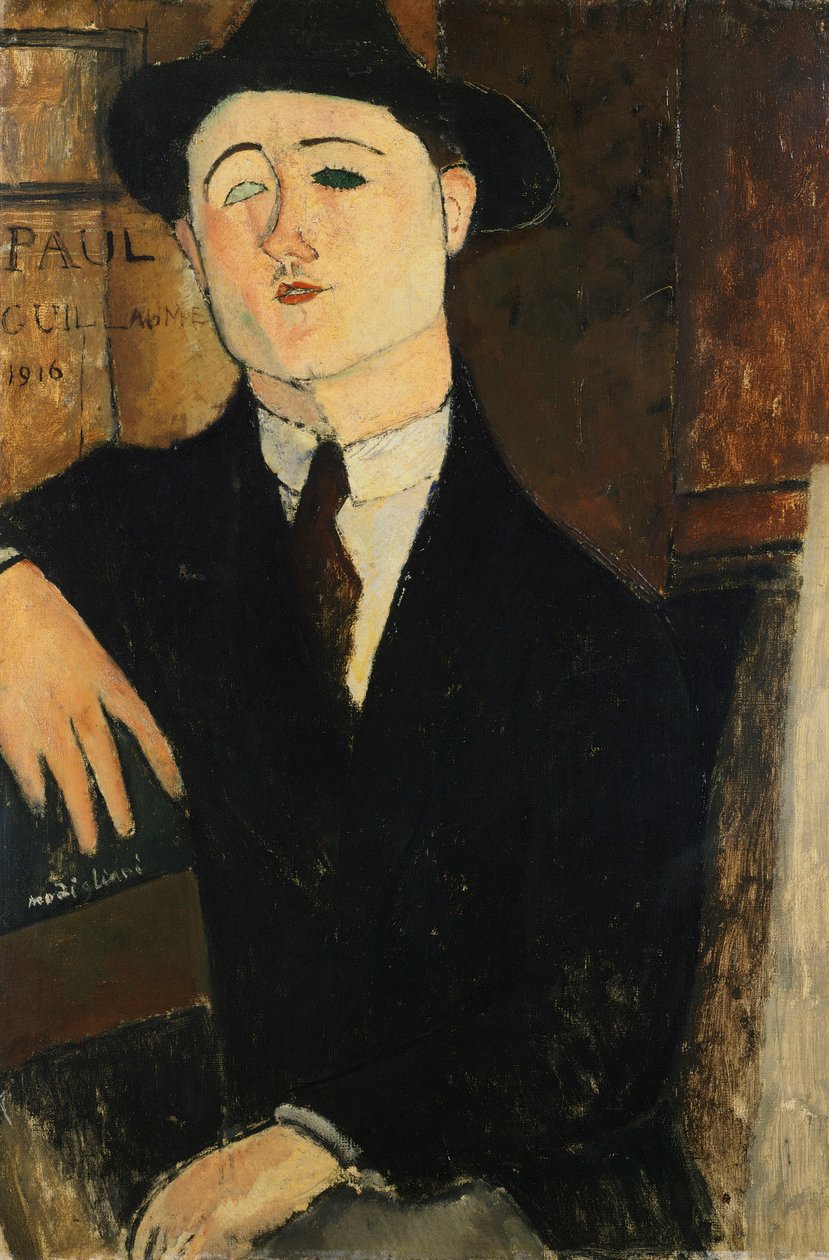 Portrait of Paul Guillaume بواسطة أميديو موديجلياني