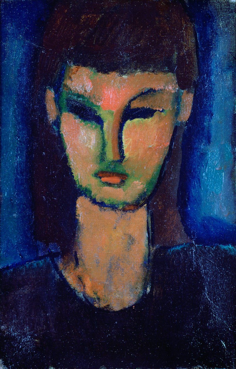امرأة شابة ، c1910 بواسطة أميديو موديجلياني