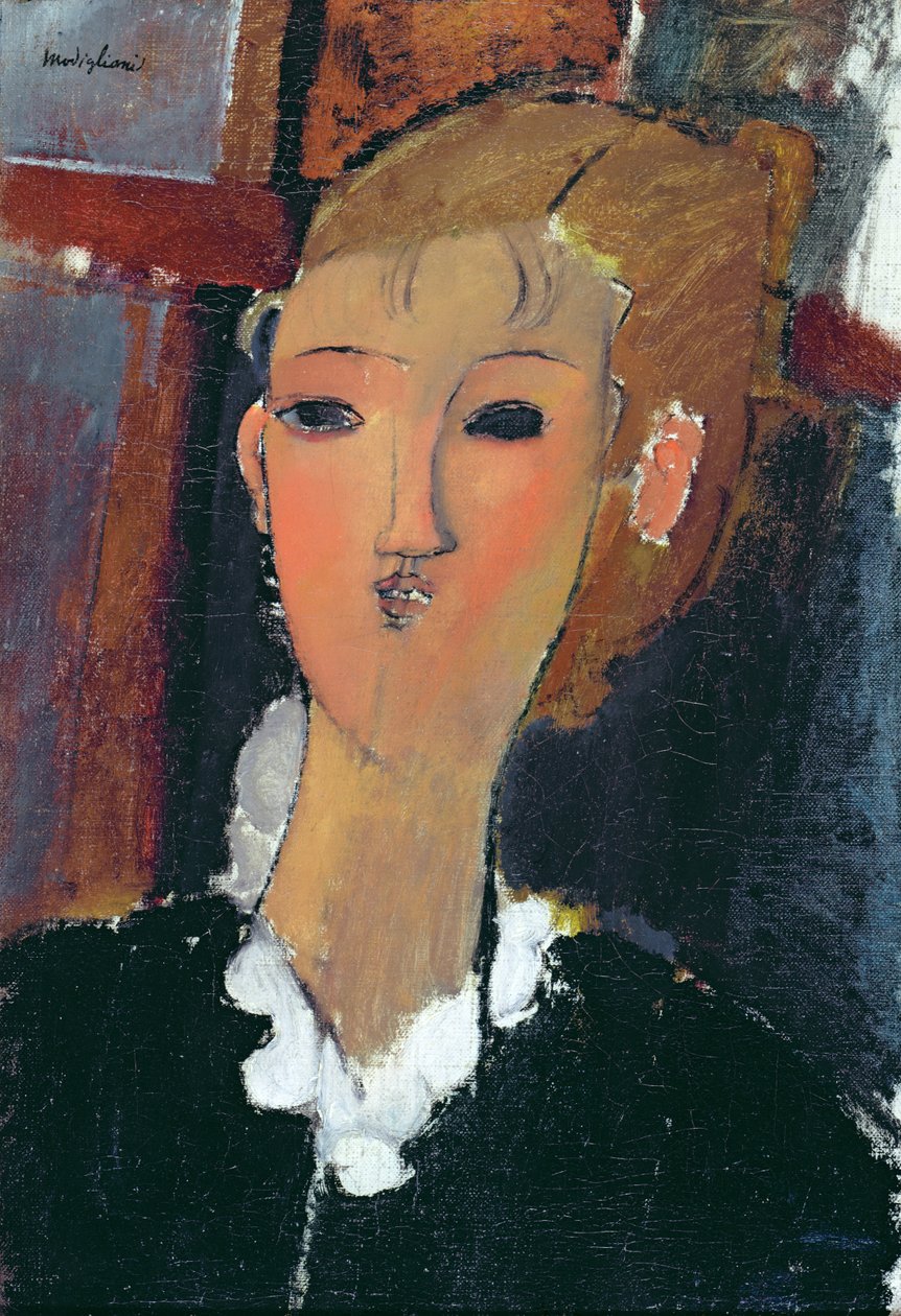 Young Woman in a Small Ruff بواسطة أميديو موديجلياني