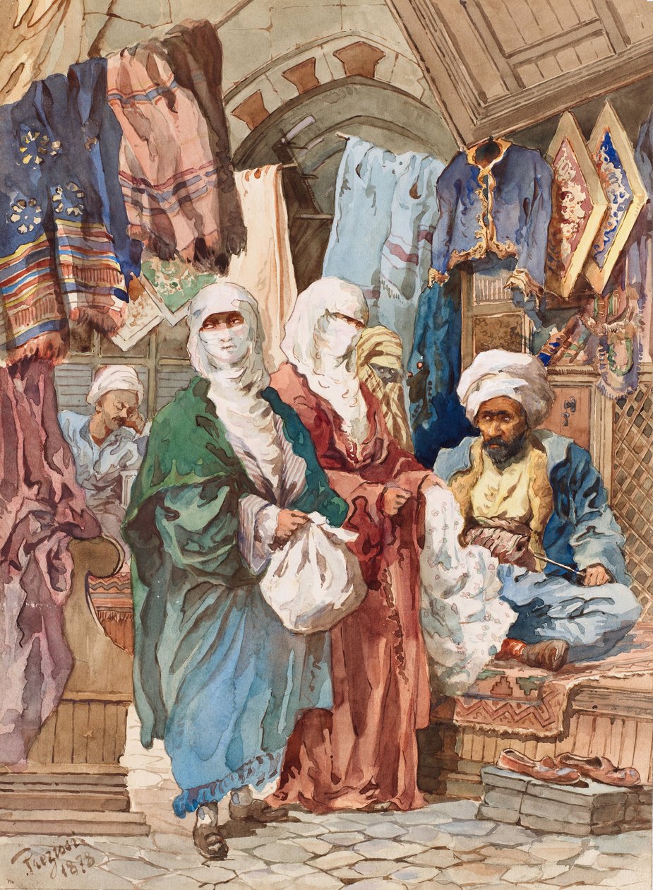 بازار الحرير بواسطة أميديو بريزيوسي
