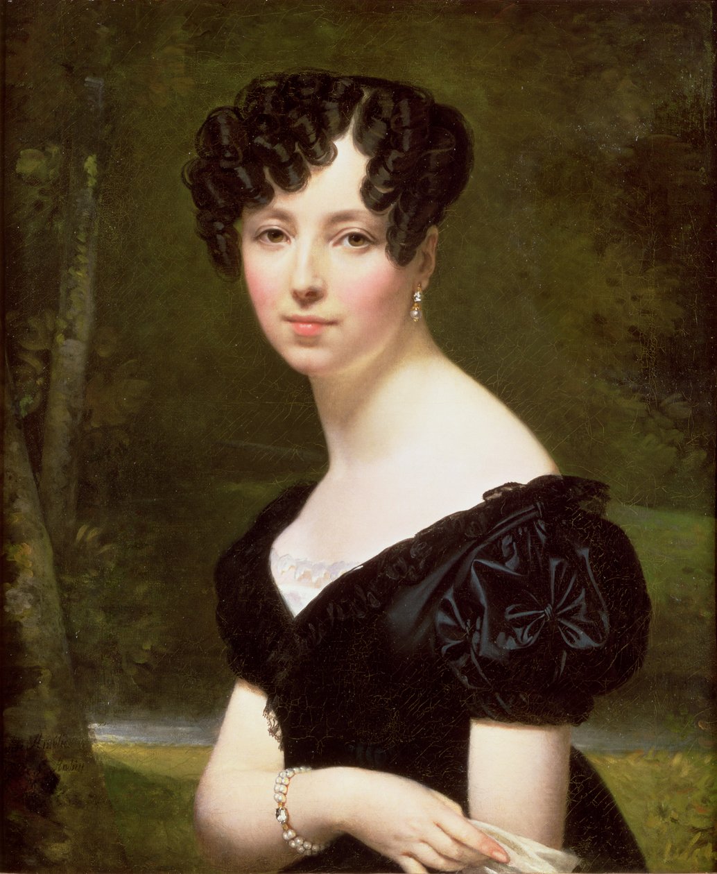 صورة البارونة بونتالبا ، 1841 بواسطة أميلي ليجراند دي سانت أوبين