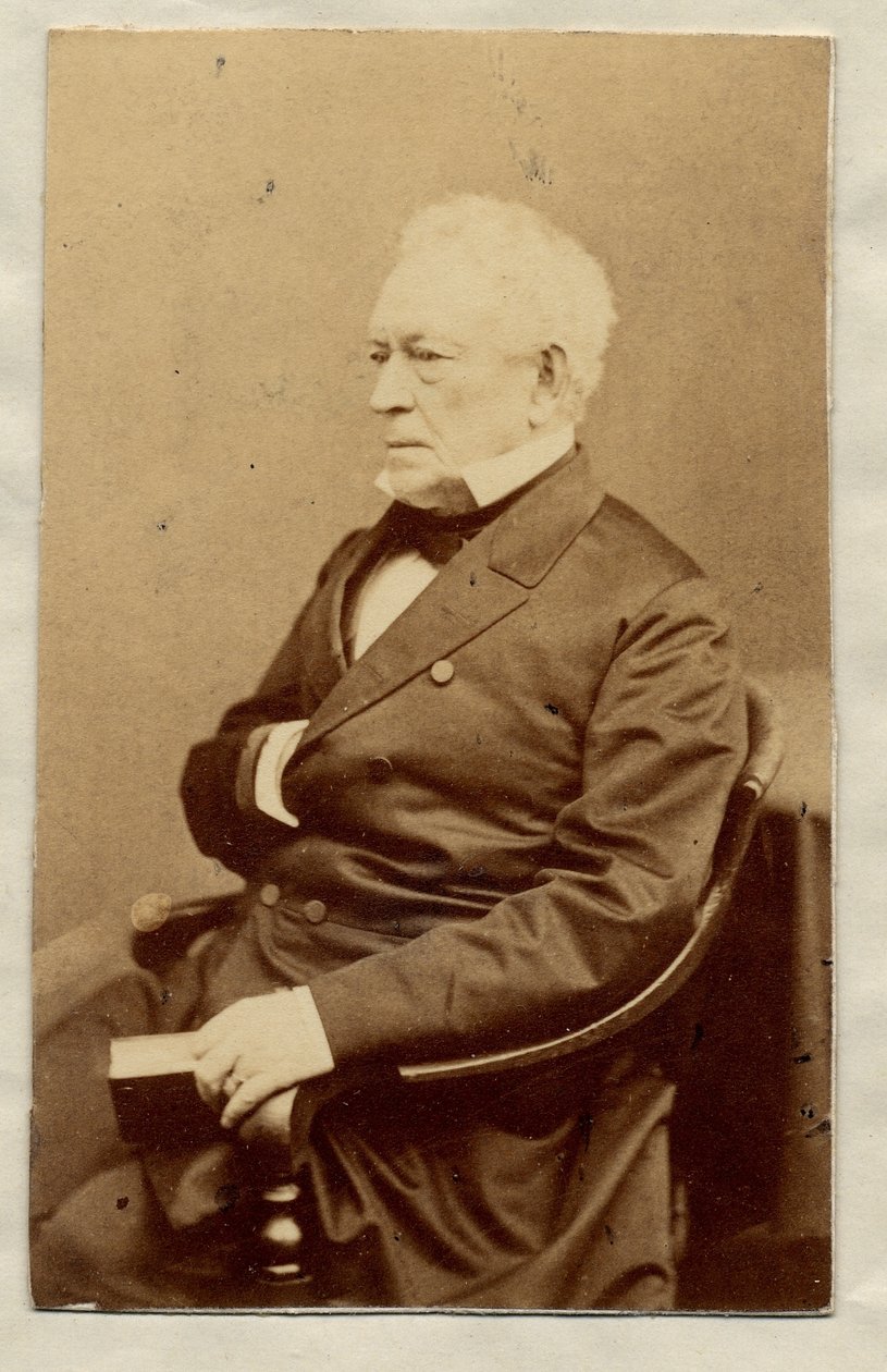 إدوارد إيفريت (1794-1865) ، سياسي أمريكي ، وزير الخارجية الأمريكي العشرون (صورة زخرفية) بواسطة مصور أمريكي