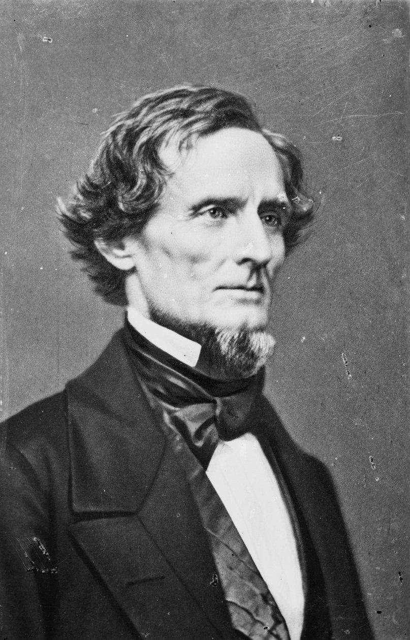 جيفرسون ديفيس ، 1855-65 بواسطة مصور أمريكي