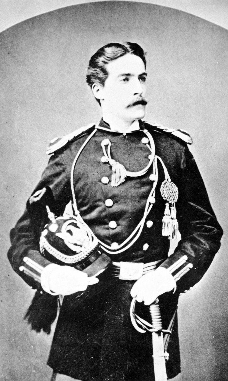 واحد من ضباط Custers ، c.1860 بواسطة مصور أمريكي