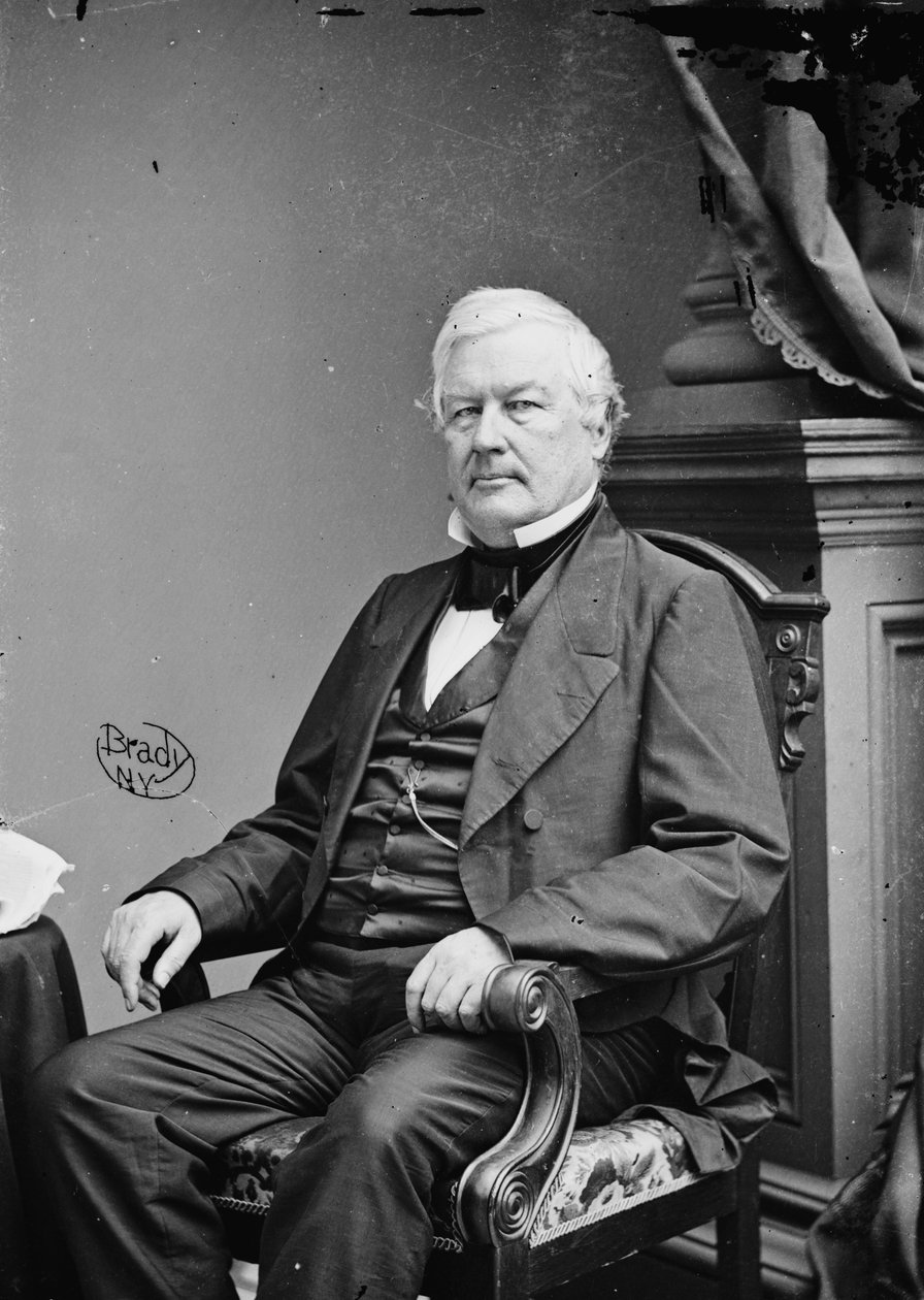 الرئيس ميلارد فيلمور ، 1855-1865 بواسطة مصور أمريكي