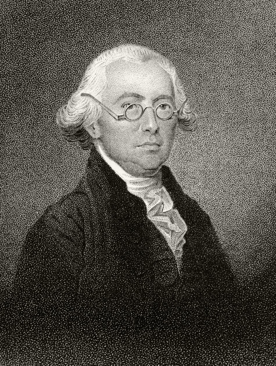 جيمس ويلسون ، منقوش بواسطة جيمس بارتون لونجكر (1794-1869) بواسطة المدرسة الأمريكية