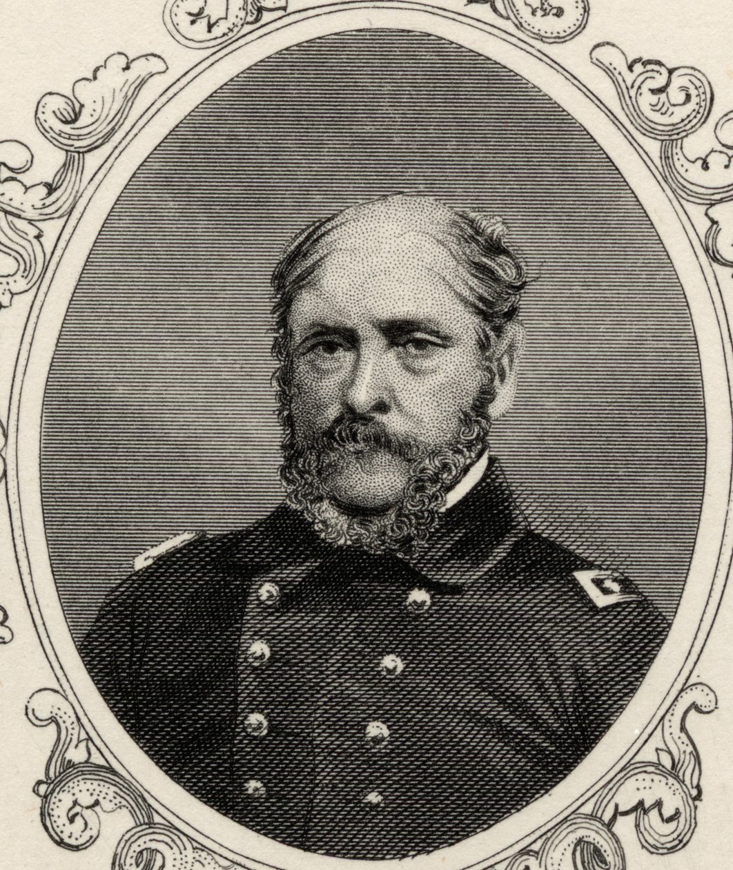 صورة للأدميرال جون أنكروم وينسلو (1811-1873) بواسطة المدرسة الأمريكية