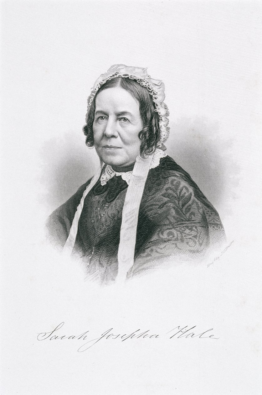 صورة لسارة جوزيفا هيل (1788-1879) بواسطة المدرسة الأمريكية