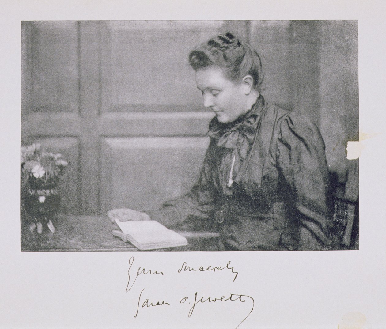 صورة لسارة أورني جيويت (1849-1909) ، ج .1890 بواسطة المدرسة الأمريكية