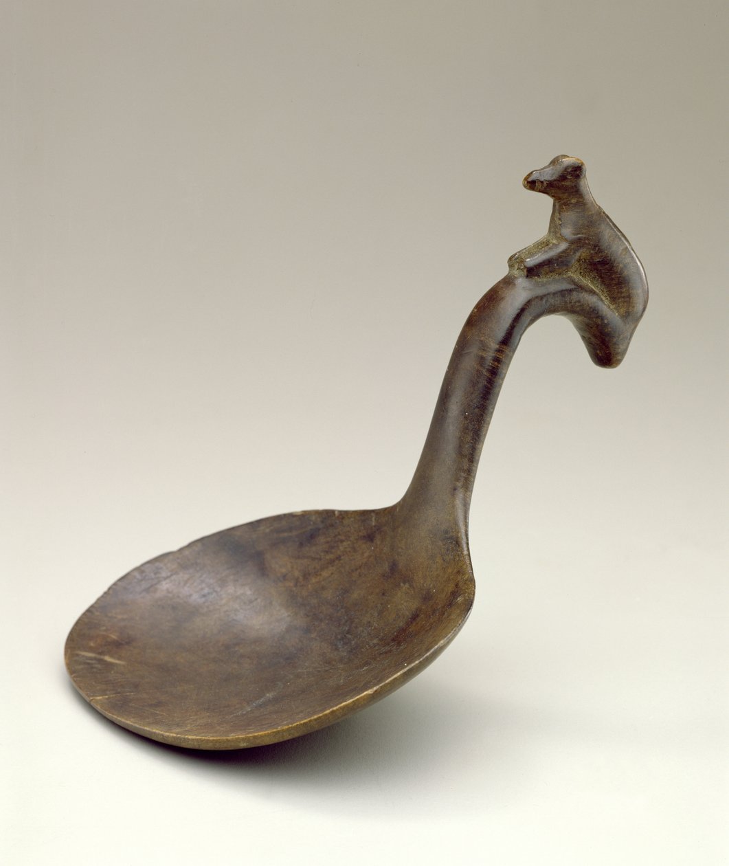 ملعقة ، Potawatomi ، c.1870 (خشب) بواسطة المدرسة الأمريكية
