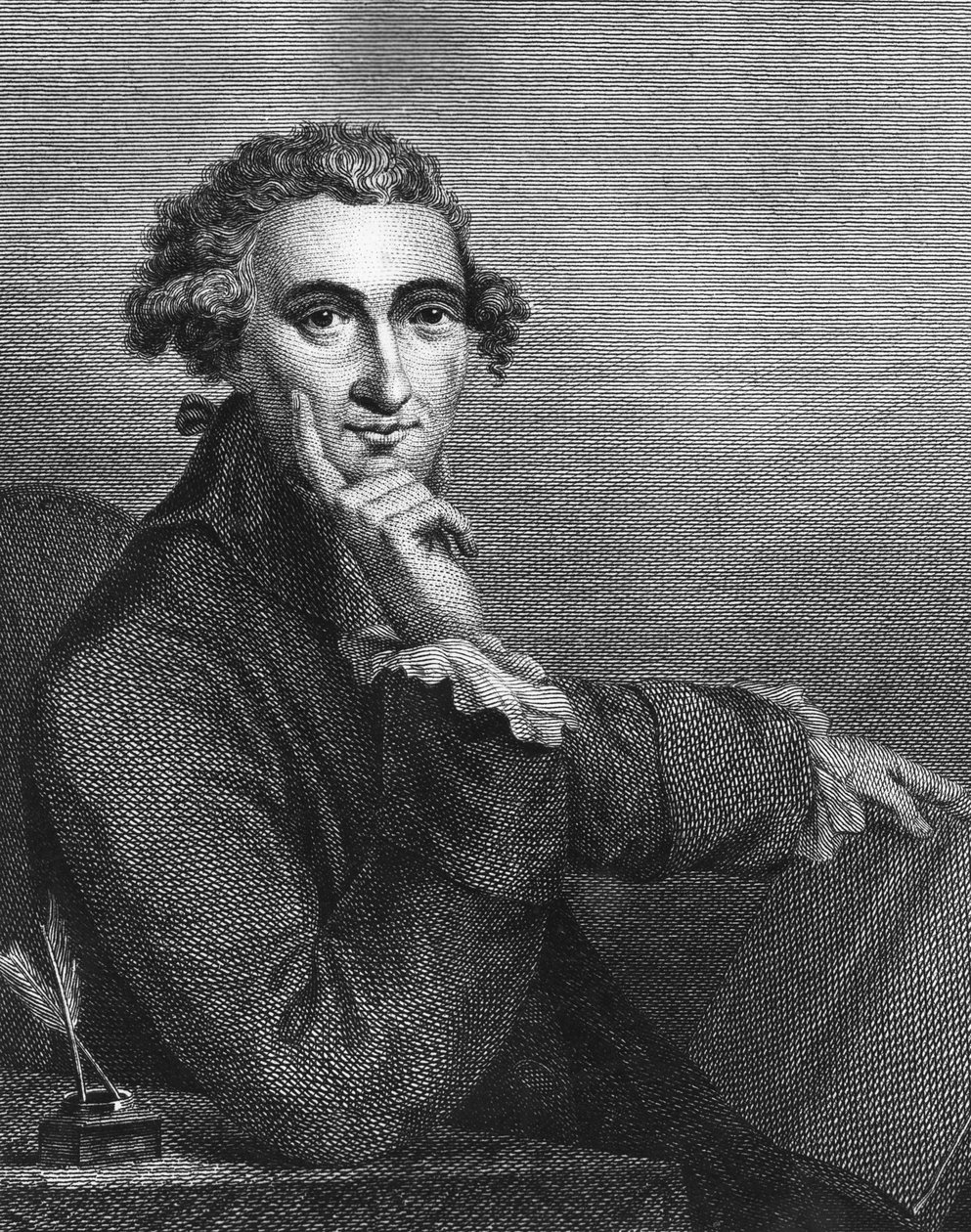 توماس باين ، نقشها ويليام أنجوس ، 1791 بواسطة المدرسة الأمريكية
