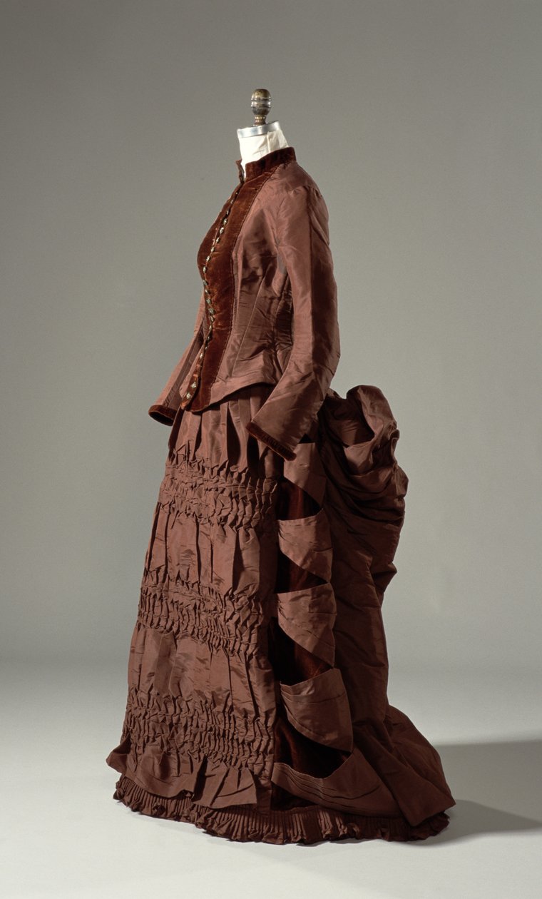 فستان المشي ، c.1880 بواسطة المدرسة الأمريكية
