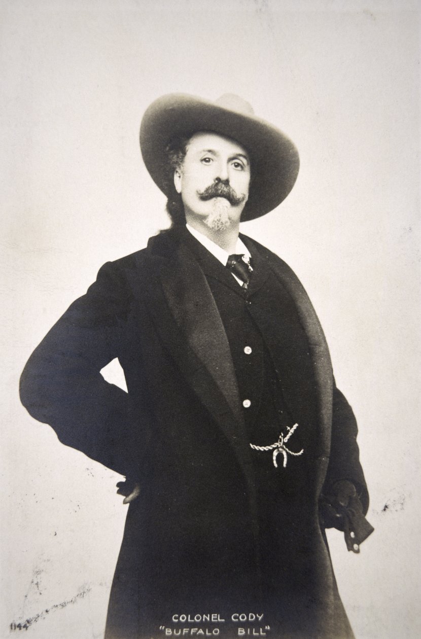 Buffalo Bill (1846-1917) postcard بواسطة مصور أمريكي