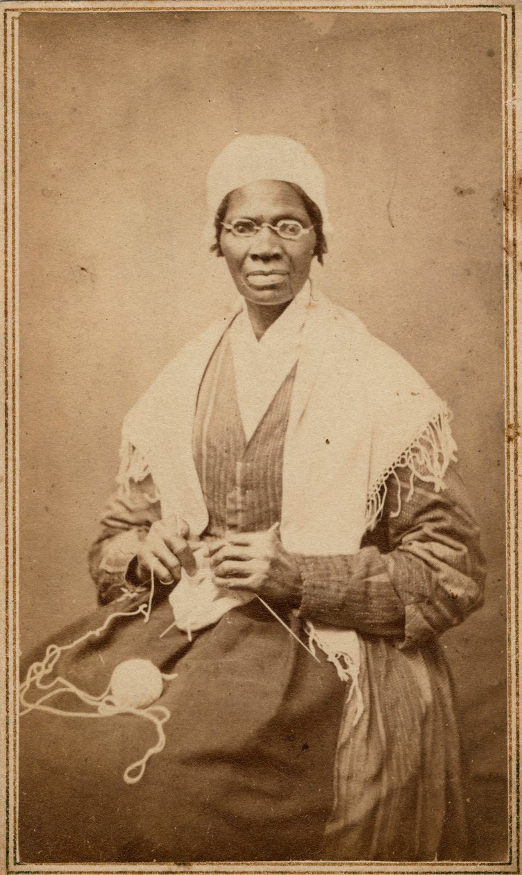 بطاقة زيارة Sojourner Truth ، 1864 بواسطة مصور أمريكي