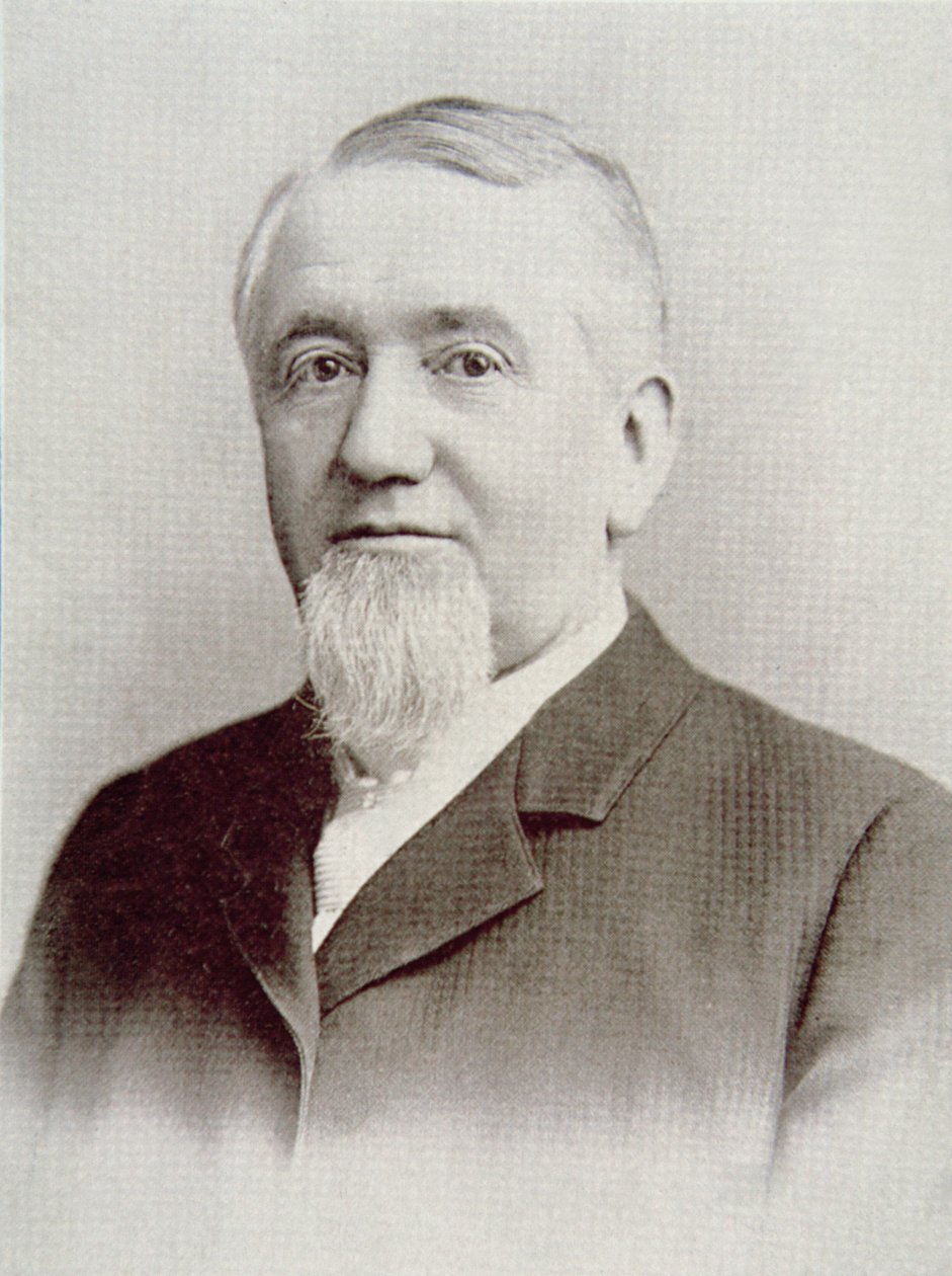 George M. Pullman (1831-97) (b/w photo) بواسطة مصور أمريكي