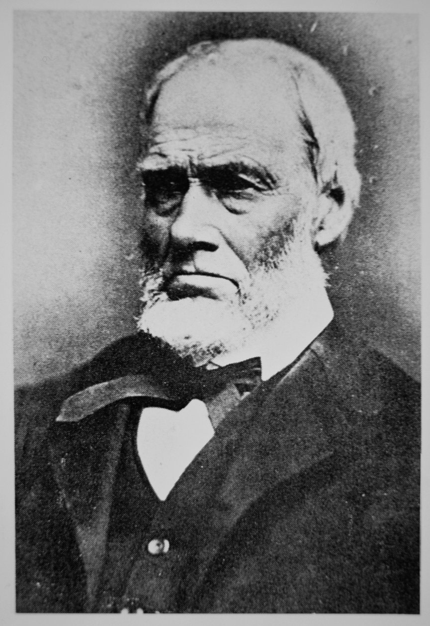 James W. Marshall (1810-85) (b/w photo) بواسطة مصور أمريكي