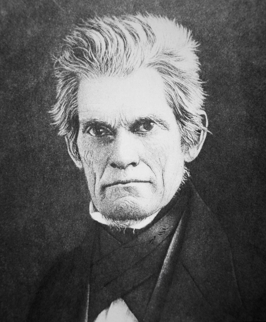 جون سي كالهون (1782-1850) (b / w photo) بواسطة مصور أمريكي