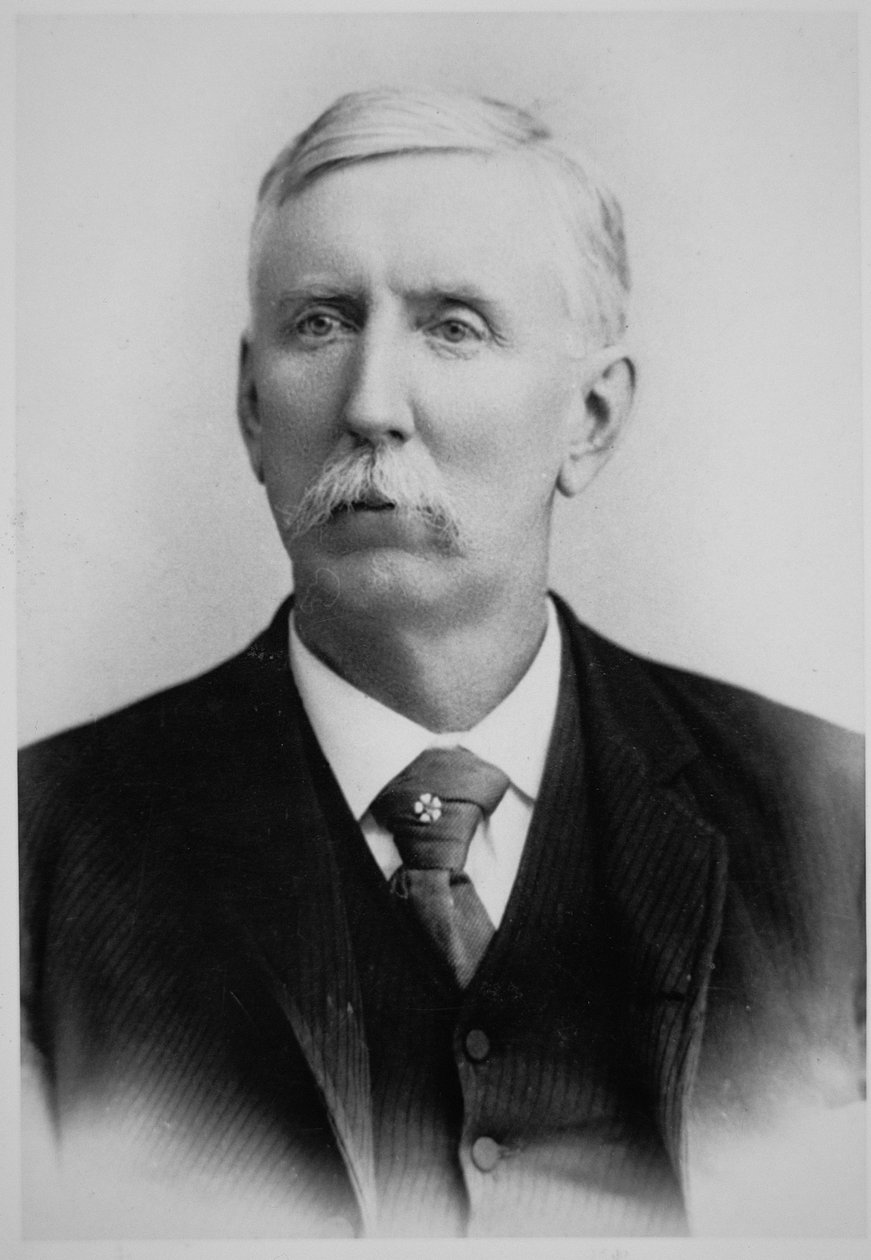 Joseph McCoy (1837-1915) (b/w photo) بواسطة مصور أمريكي