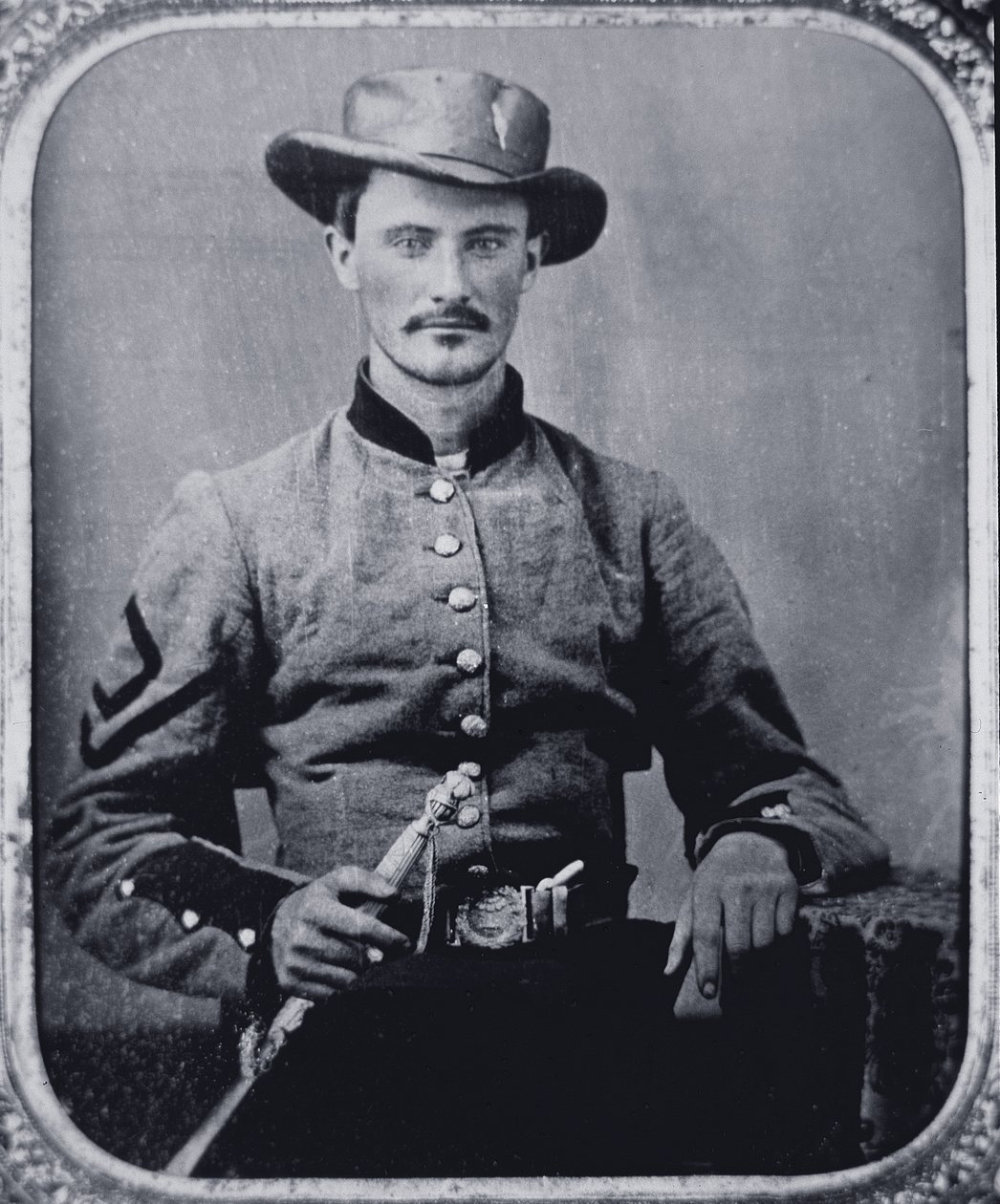 Marmaduke Marshall, Confederate Army Soldier (b/w photo) بواسطة مصور أمريكي