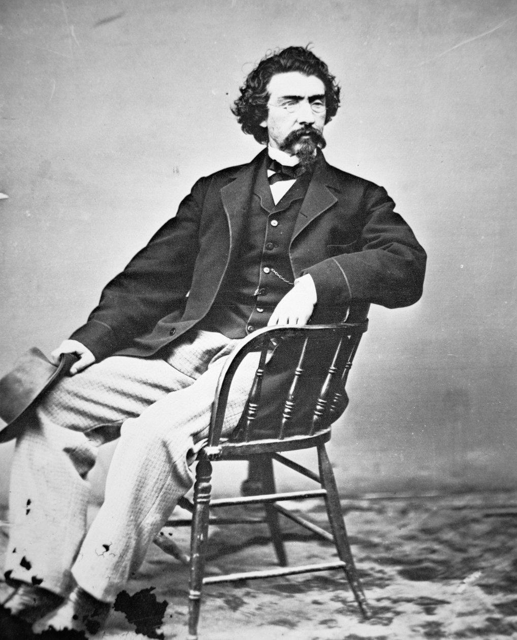 Mathew Brady (b/w photo) بواسطة مصور أمريكي