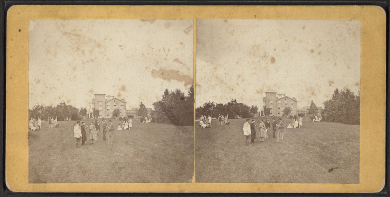 نورث فرونت آند لون ، مجتمع أونيدا ، ولاية نيويورك ، حوالي 1870 بواسطة مصور أمريكي