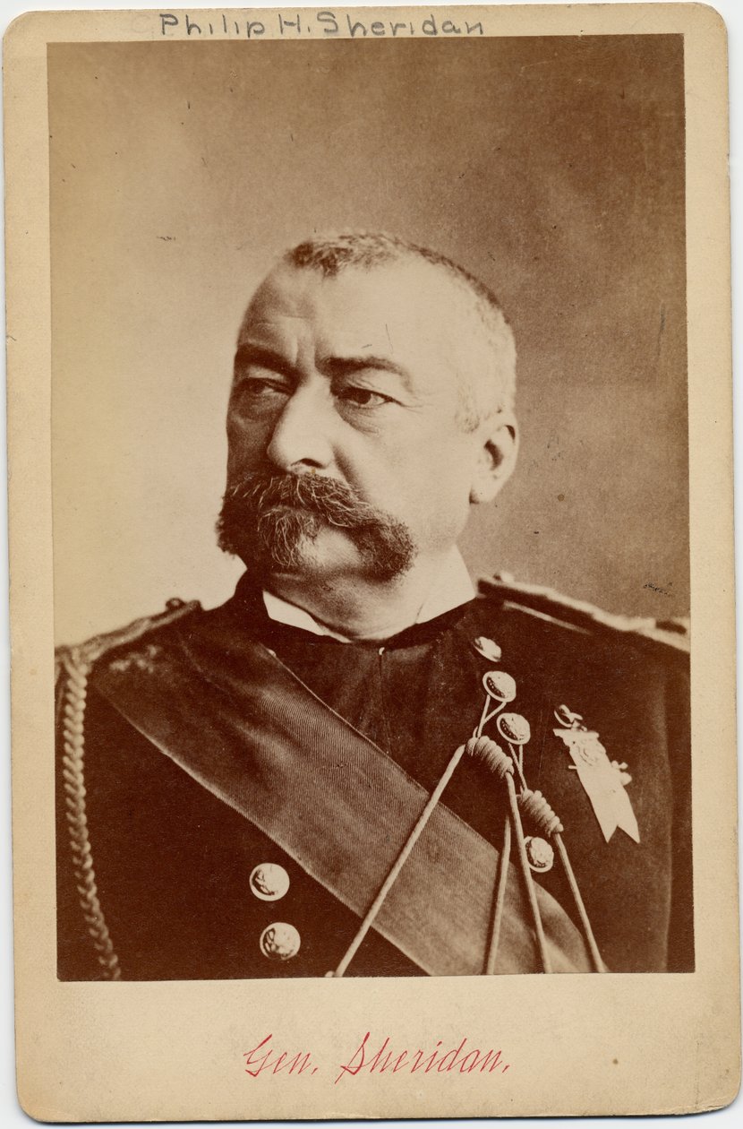 فيليب هنري شيريدان (1831-1888) ، جنرال جيش الاتحاد (صورة زخرفية) بواسطة مصور أمريكي