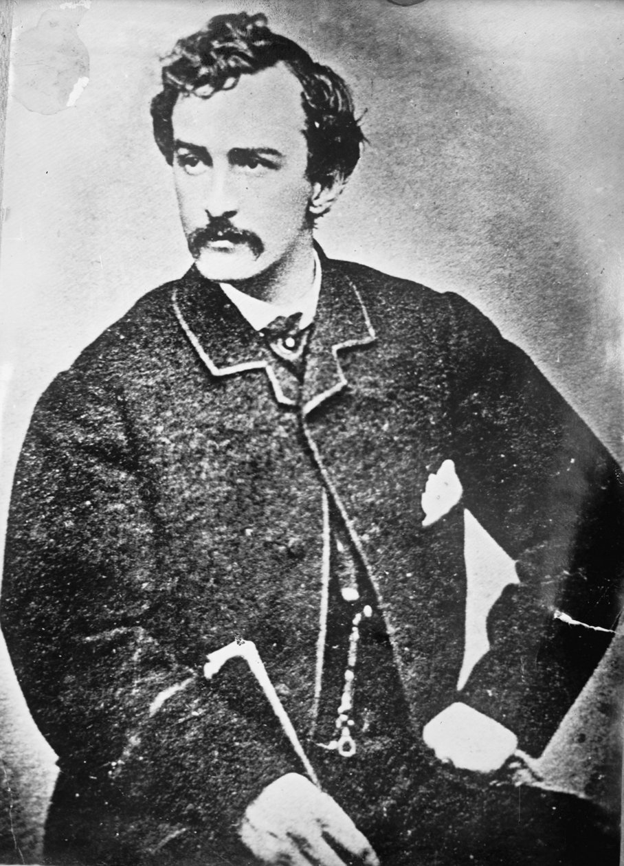 صورة لجون ويلكس بوث ، 1861-1865 بواسطة مصور أمريكي