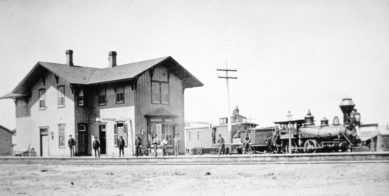 Rincon train station, New Mexico بواسطة مصور أمريكي