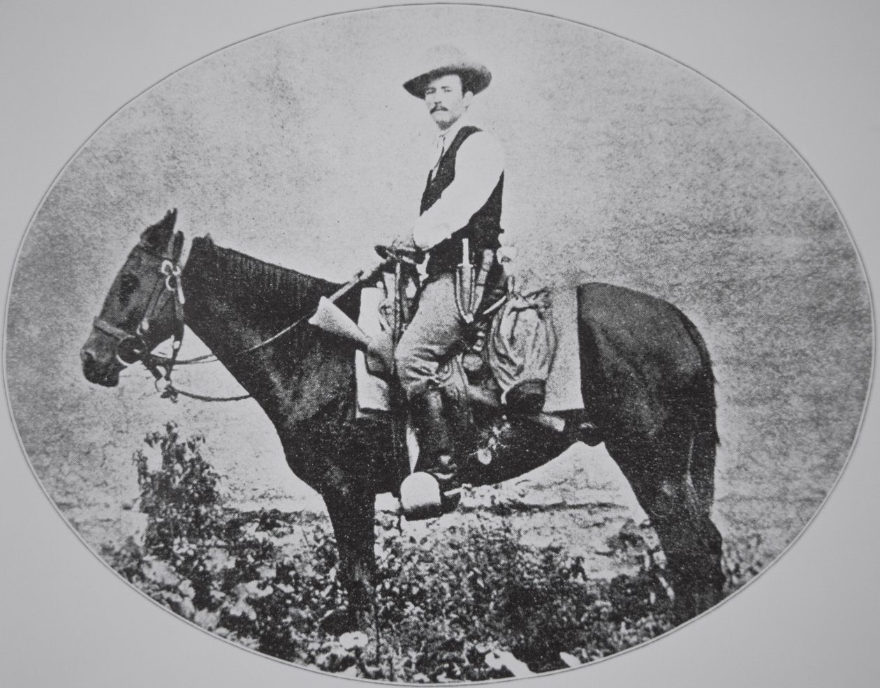 Sergeant James B. Gillett (b/w photo) بواسطة مصور أمريكي
