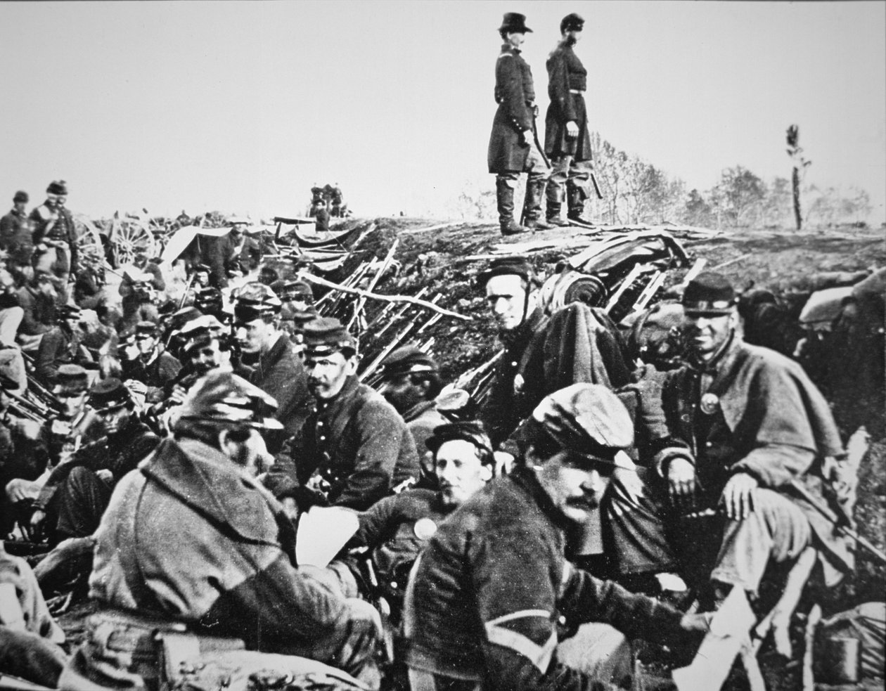 Siege of Petersburg بواسطة مصور أمريكي