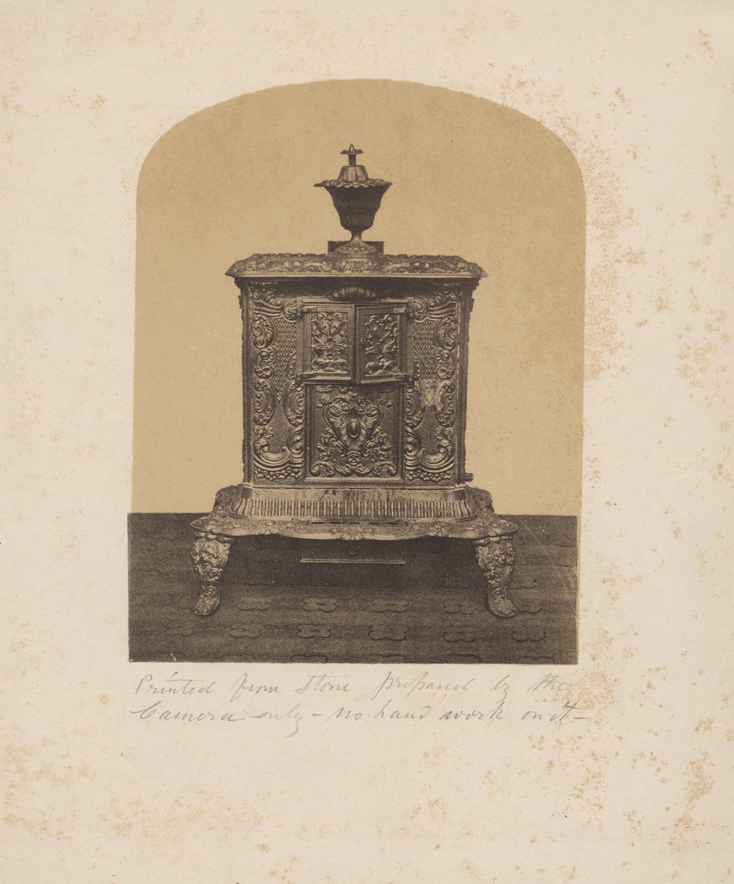 موقد (photo-litho) بواسطة مصور أمريكي