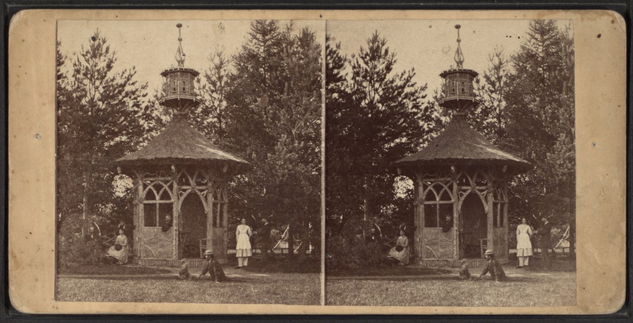 بيت الصيف ، مجتمع أونيدا ، ولاية نيويورك ، 1873 بواسطة مصور أمريكي