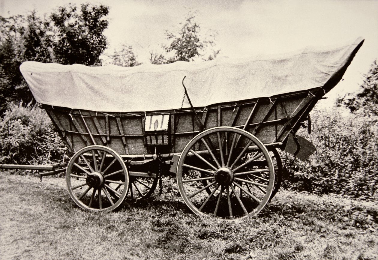 The Prairie Schooner (b/w photo) بواسطة مصور أمريكي
