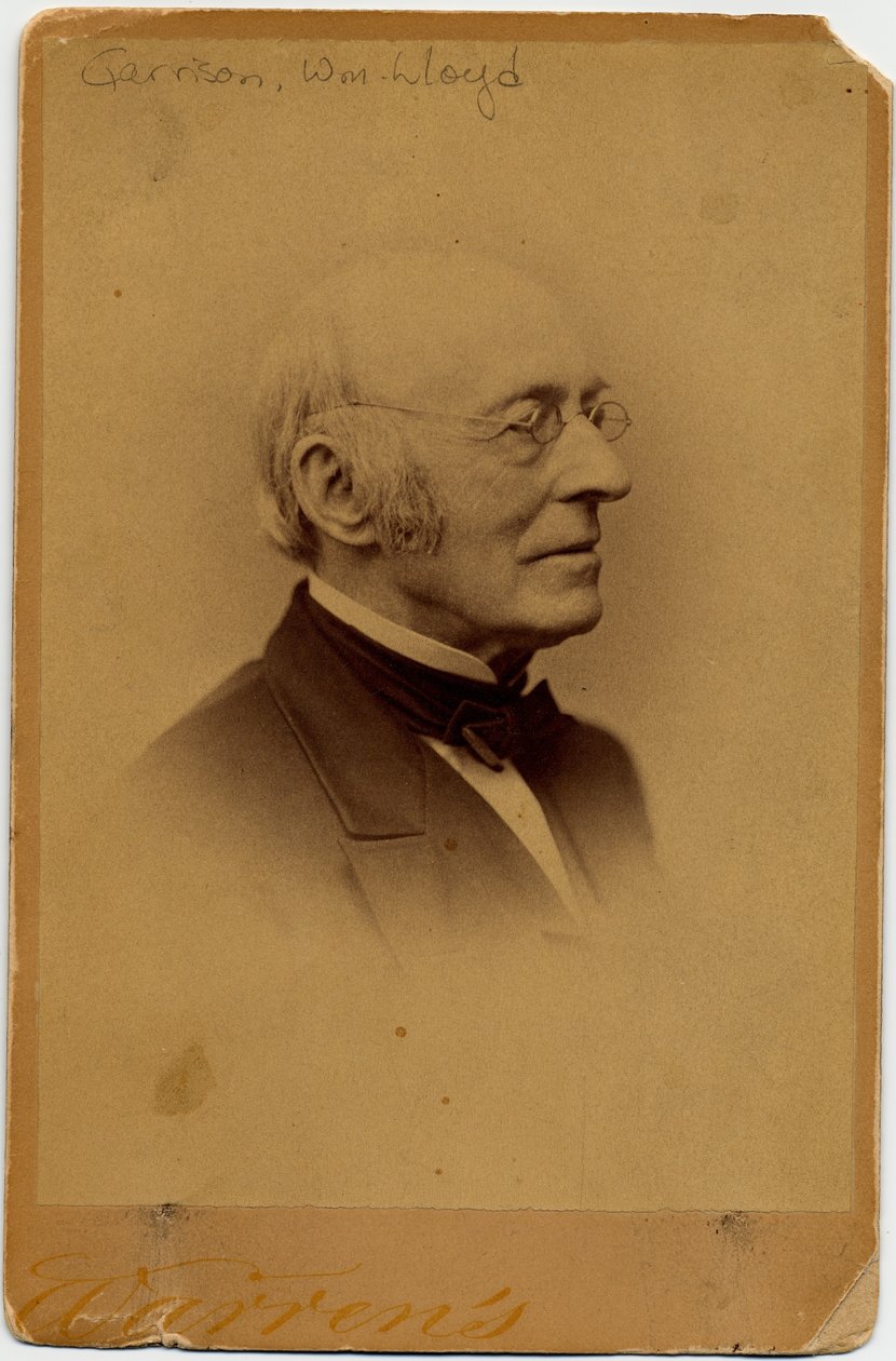 وليام لويد جاريسون (1805-79) ، أمريكي ألغت العقوبة ، صورة لجورج ك وارن ، بوسطن (صورة زخرفية) بواسطة مصور أمريكي