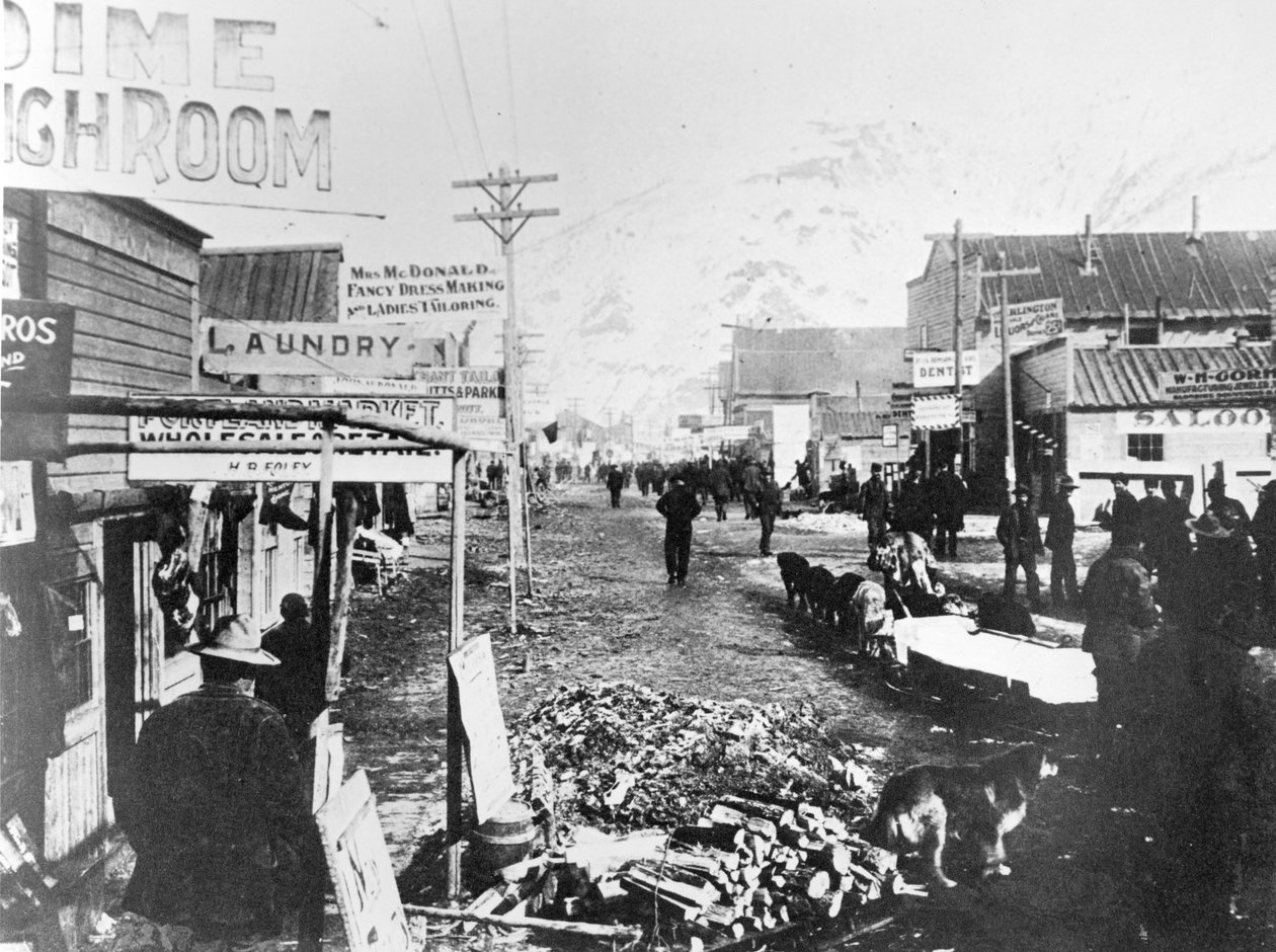 Yukon-Klondike Gold Rush, Dawson City بواسطة مصور أمريكي