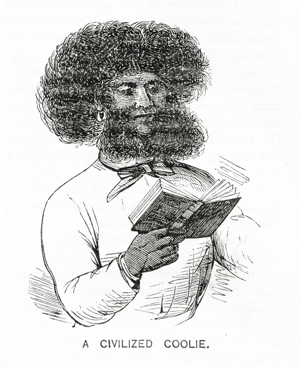 الحمال المتحضرة ، توضيح من Appletons Journal ، 4 مايو 1872 بواسطة المدرسة الأمريكية